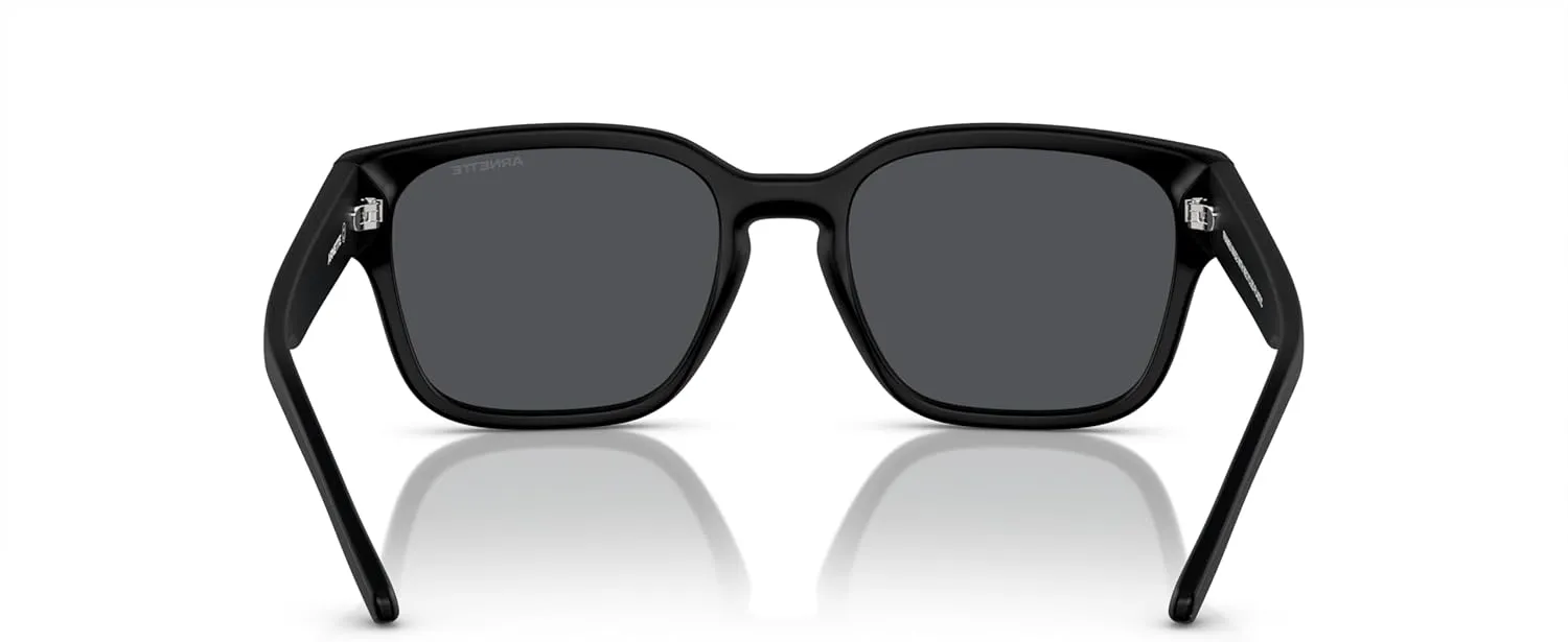 ARNETTE Man Sunglasses Matte Dark Blue Frame, Dark Blue Polarized Lenses, 54MM