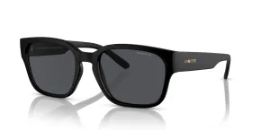 ARNETTE Man Sunglasses Matte Dark Blue Frame, Dark Blue Polarized Lenses, 54MM