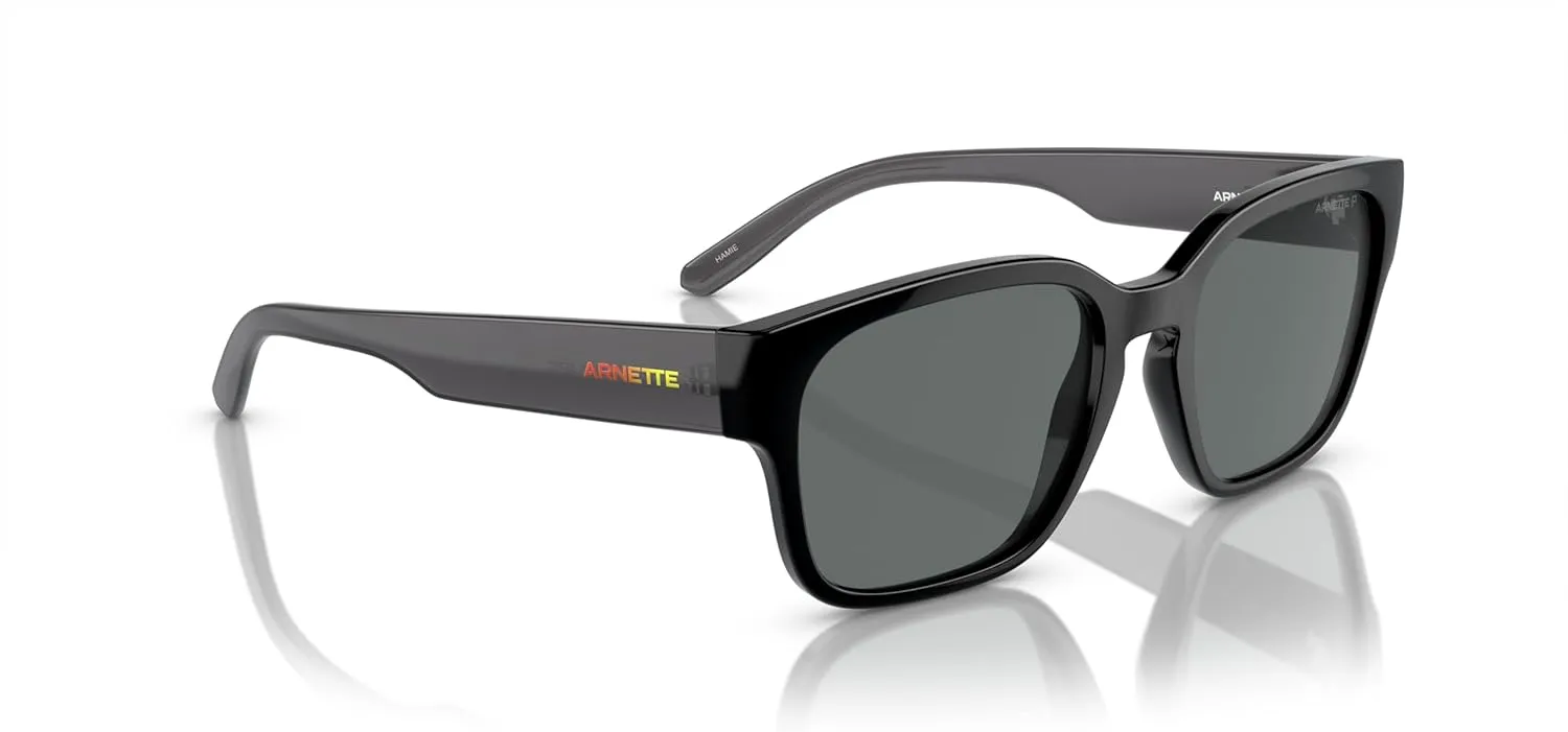 ARNETTE Man Sunglasses Matte Dark Blue Frame, Dark Blue Polarized Lenses, 54MM