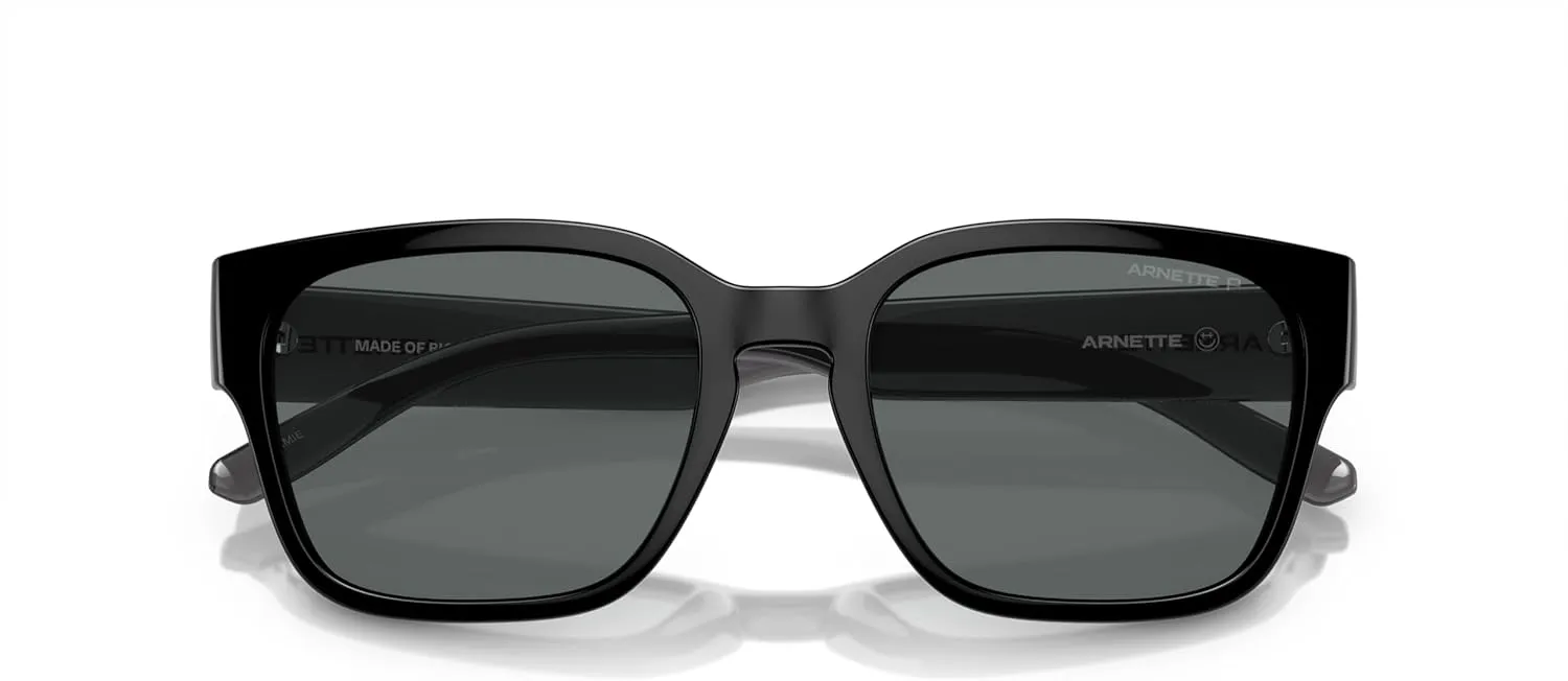 ARNETTE Man Sunglasses Matte Dark Blue Frame, Dark Blue Polarized Lenses, 54MM