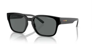 ARNETTE Man Sunglasses Matte Dark Blue Frame, Dark Blue Polarized Lenses, 54MM