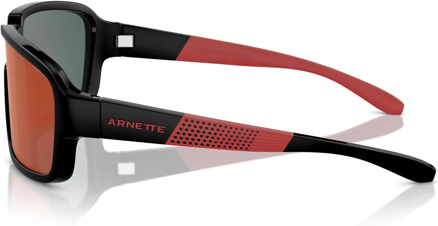 ARNETTE Man Sunglasses White Matte/Shiny Frame, Light Grey Mirror Silver Lenses, 0MM