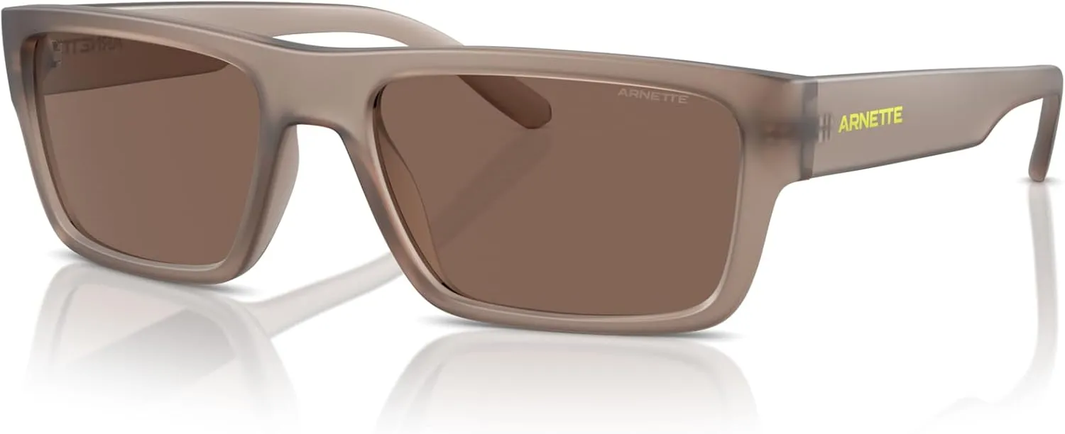 ARNETTE Men's an 4338 Rectangular Sunglasses