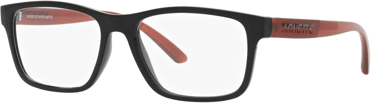 ARNETTE Men's An7231 Fakie Rectangular Prescription Eyewear Frames