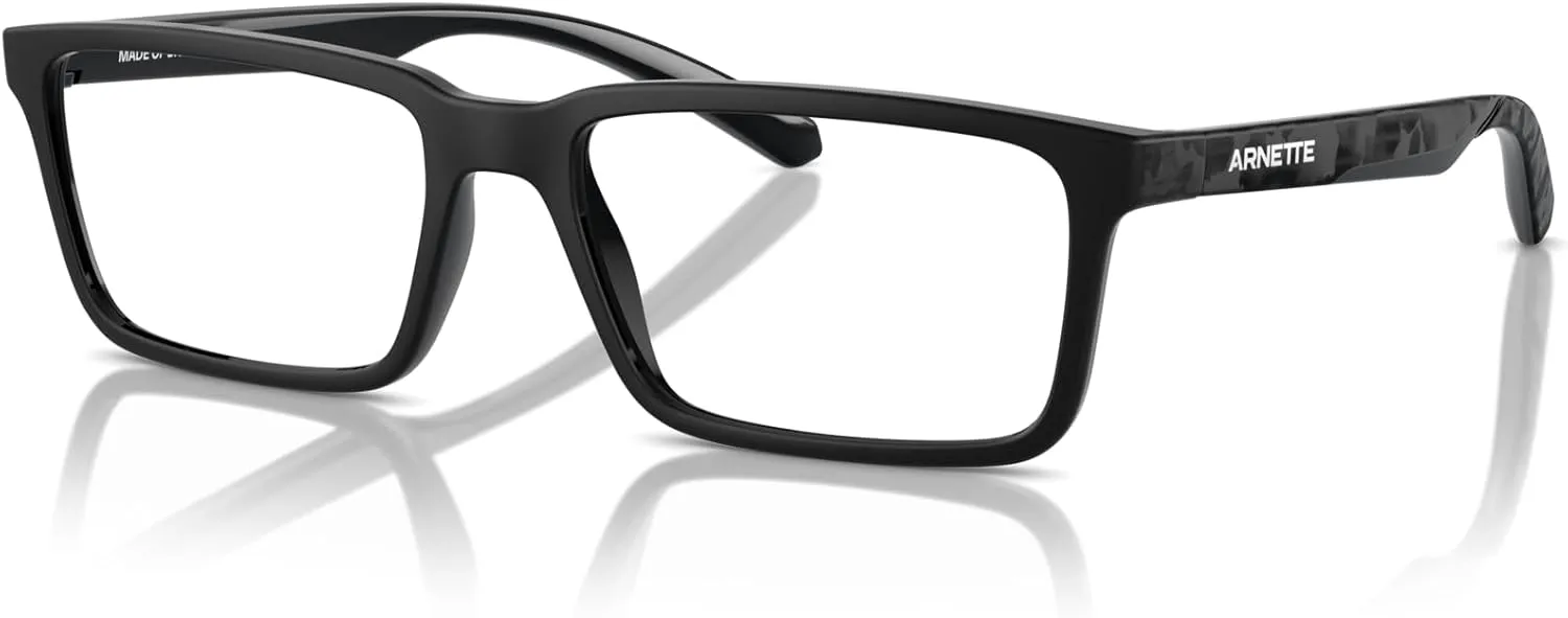 ARNETTE Men's An7253 Koko Rectangular Prescription Eyewear Frames