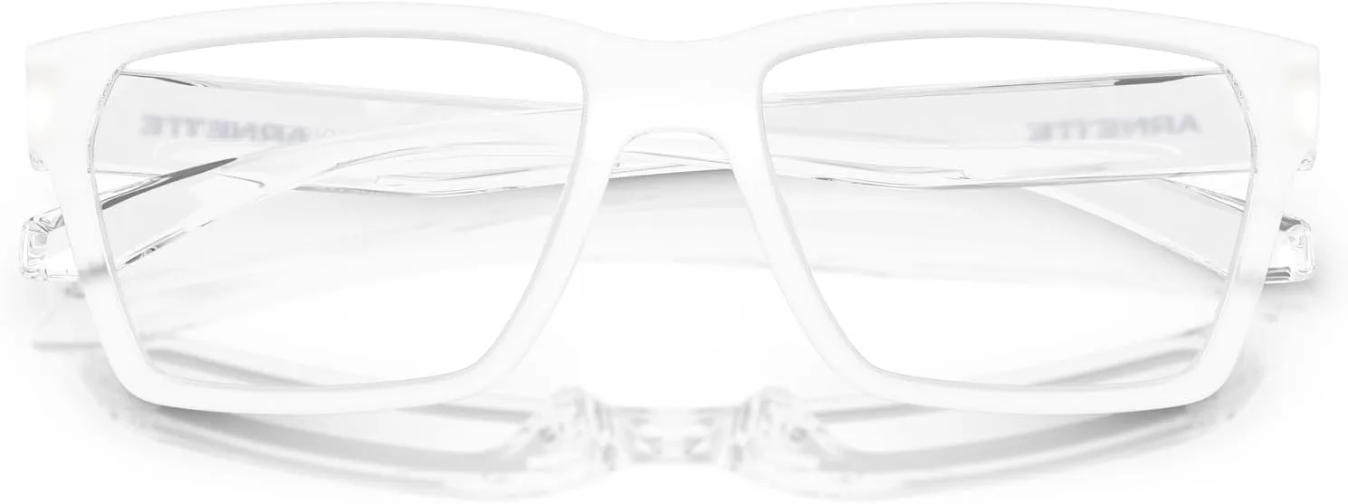 ARNETTE Men's An7257u Pinz Rectangular Prescription Eyewear Frames