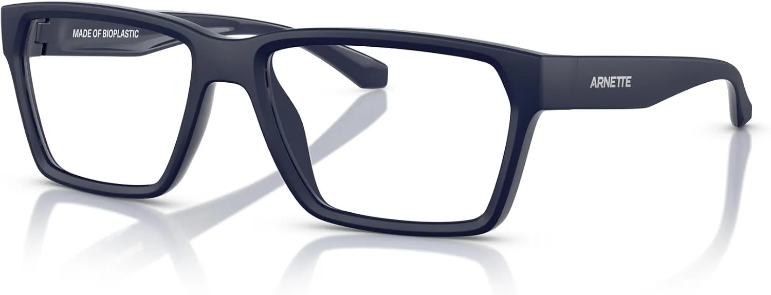 ARNETTE Men's An7257u Pinz Rectangular Prescription Eyewear Frames