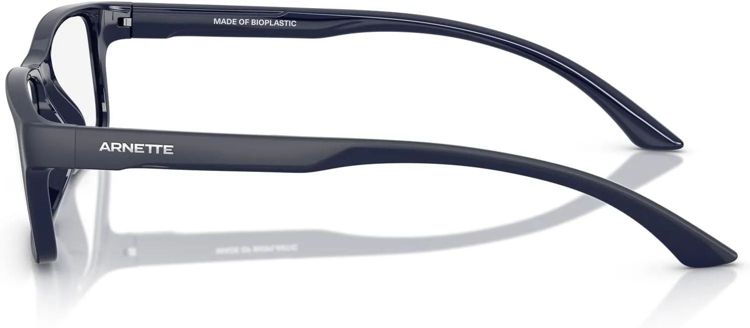 ARNETTE Men's An7275u Signa Universal Fit Rectangular Prescription Eyewear Frames