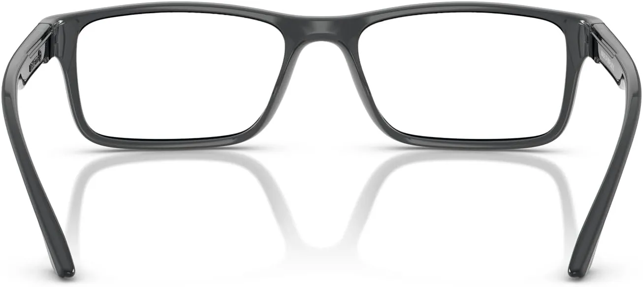 ARNETTE Men's An7275u Signa Universal Fit Rectangular Prescription Eyewear Frames