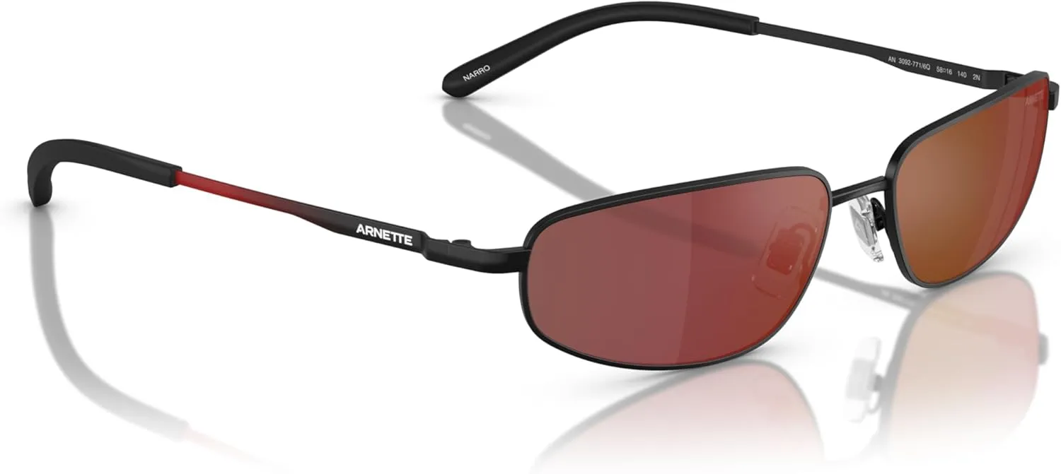 ARNETTE Men's Narro Oval Sunglasses