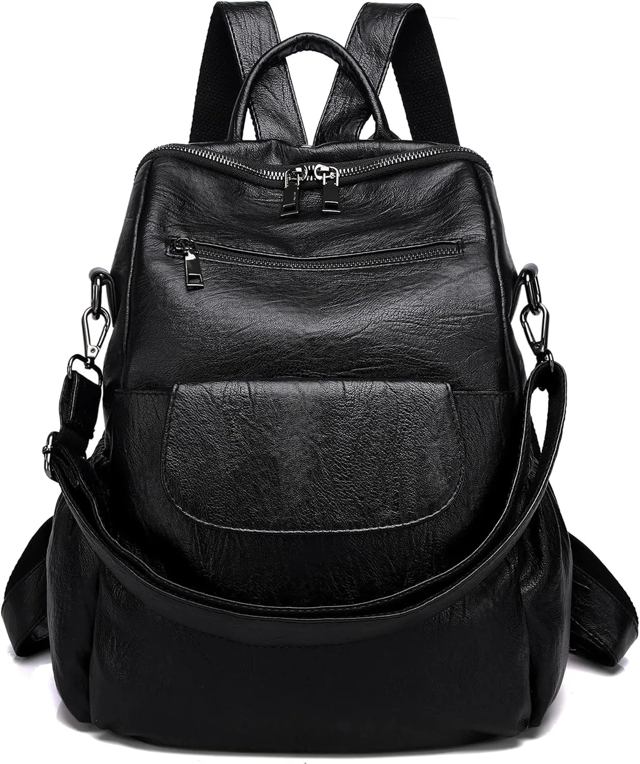 ASDSSRY Women Fashion Backpack Purse Waterproof Bookbags Travel Shopping Rucksack Convertible Ladies Shoulder Bag