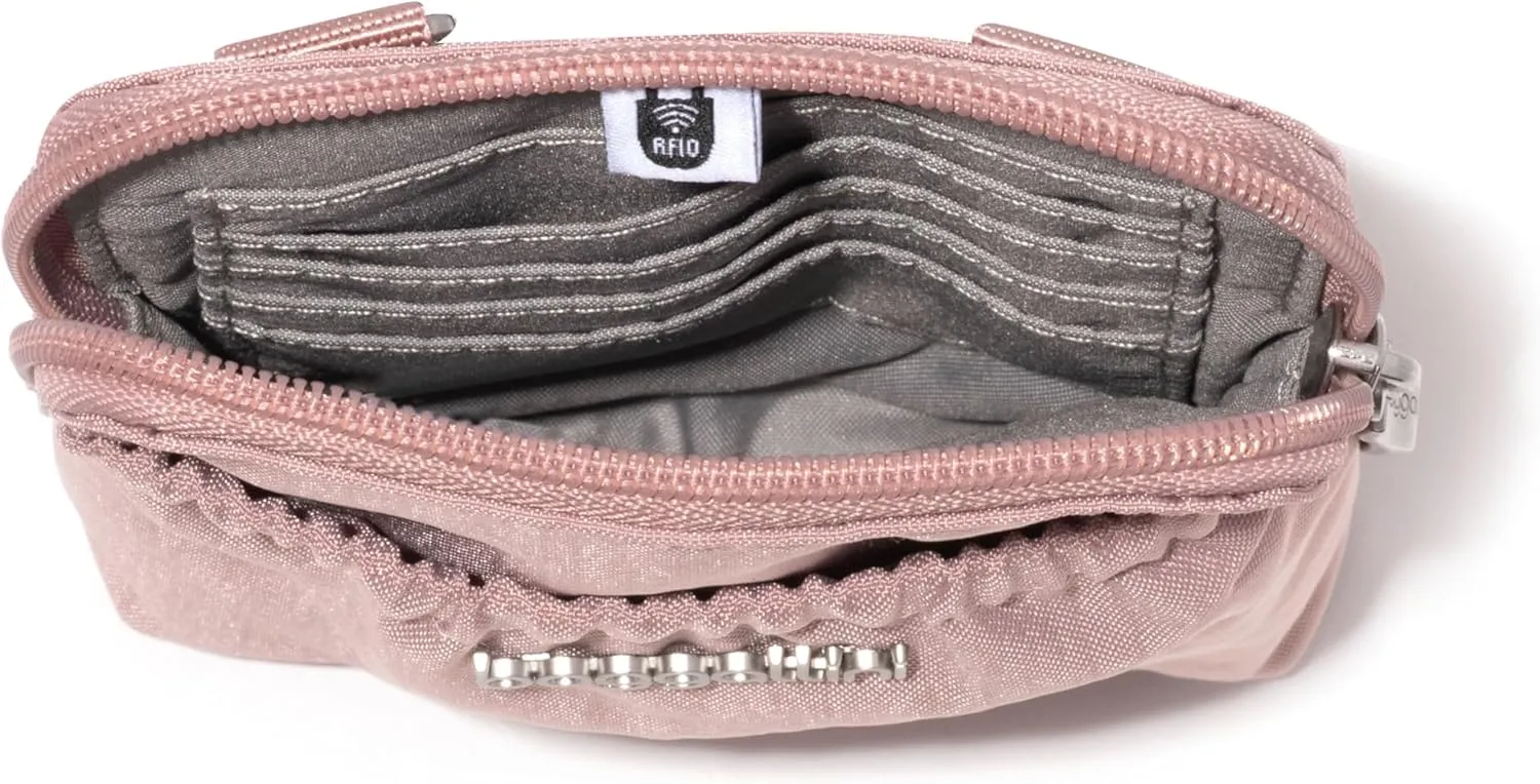 Baggallini Bryant Pouch Small Crossbody Bag for Women - Phone Purse with Crossbody Strap - Lightweight Crossbody Pouch