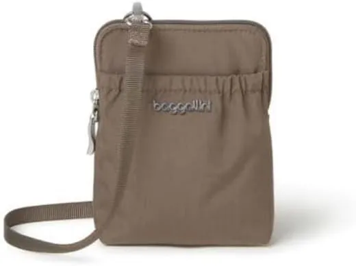 Baggallini Bryant Pouch Small Crossbody Bag for Women - Phone Purse with Crossbody Strap - Lightweight Crossbody Pouch