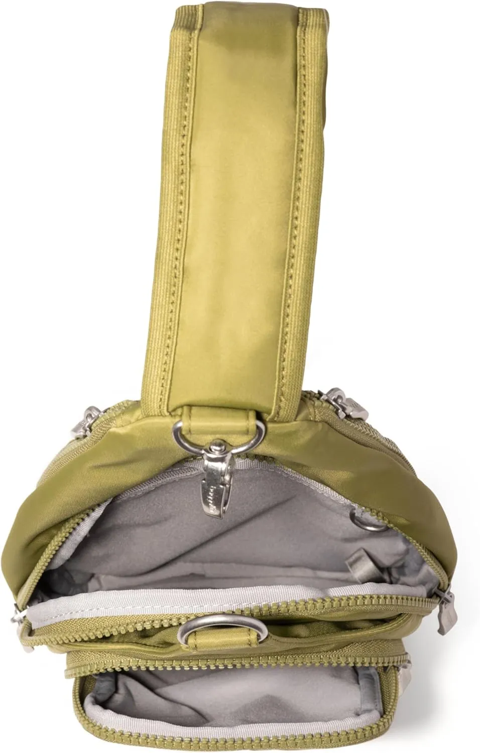 Baggallini Central Park Sling-12x7 Sling Crossbody Bag with Convertible Adjustable Shoulder Strap