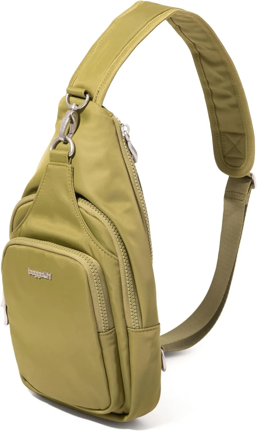 Baggallini Central Park Sling-12x7 Sling Crossbody Bag with Convertible Adjustable Shoulder Strap