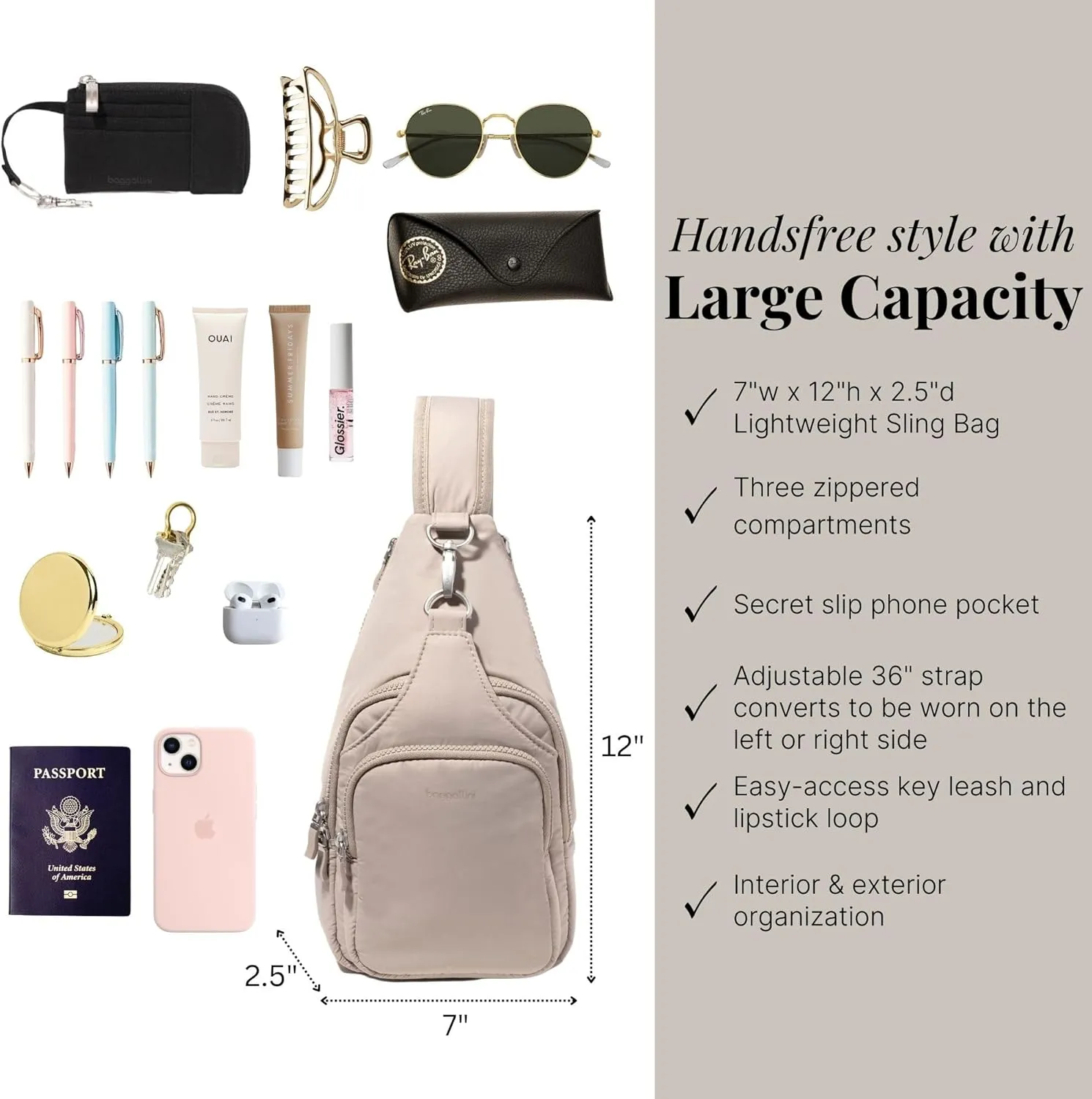 Baggallini Central Park Sling