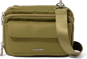 Baggallini Double Zip Convertible Crossbody