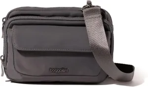Baggallini Double Zip Convertible Crossbody