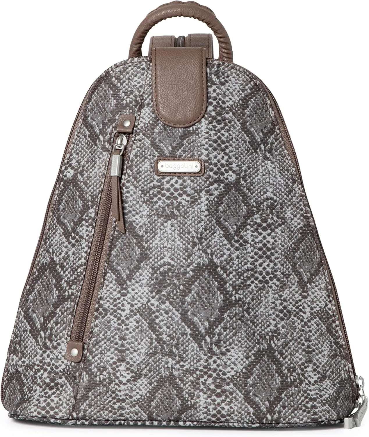 Baggallini Metro Backpack with RFID Phone Wristlet - 9x11 Convertible Sling Bag for Women with Adjustable Shoulder Straps