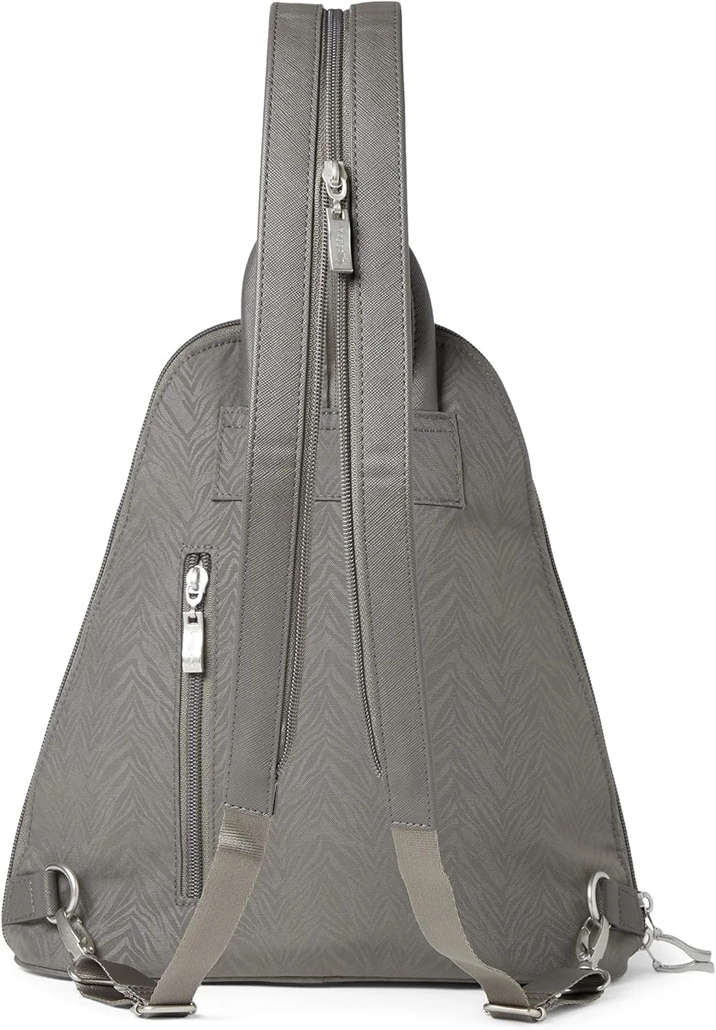 Baggallini Metro Backpack with RFID Phone Wristlet - 9x11 Convertible Sling Bag for Women with Adjustable Shoulder Straps