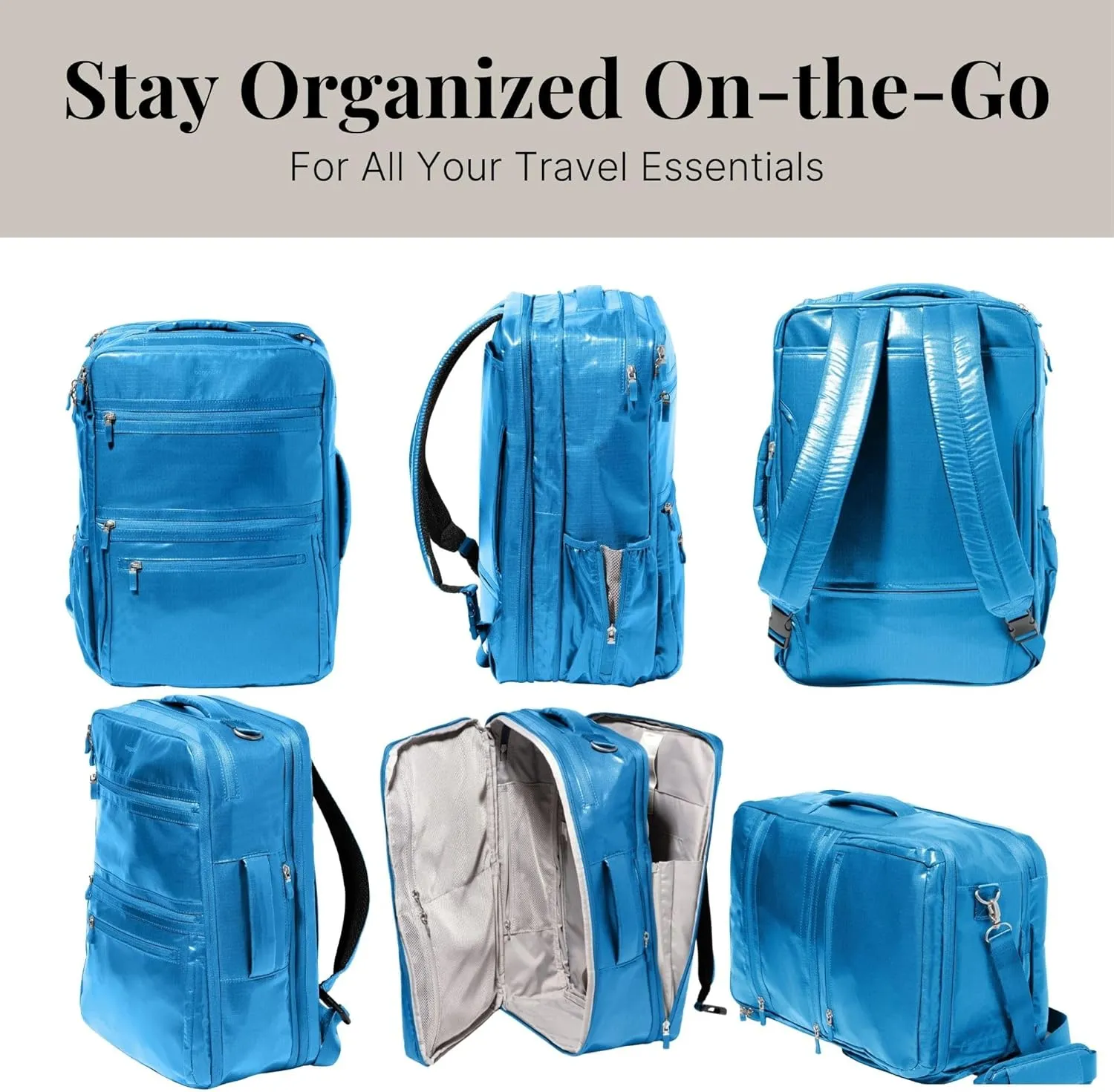 Baggallini Modern Convertible Travel Backpack