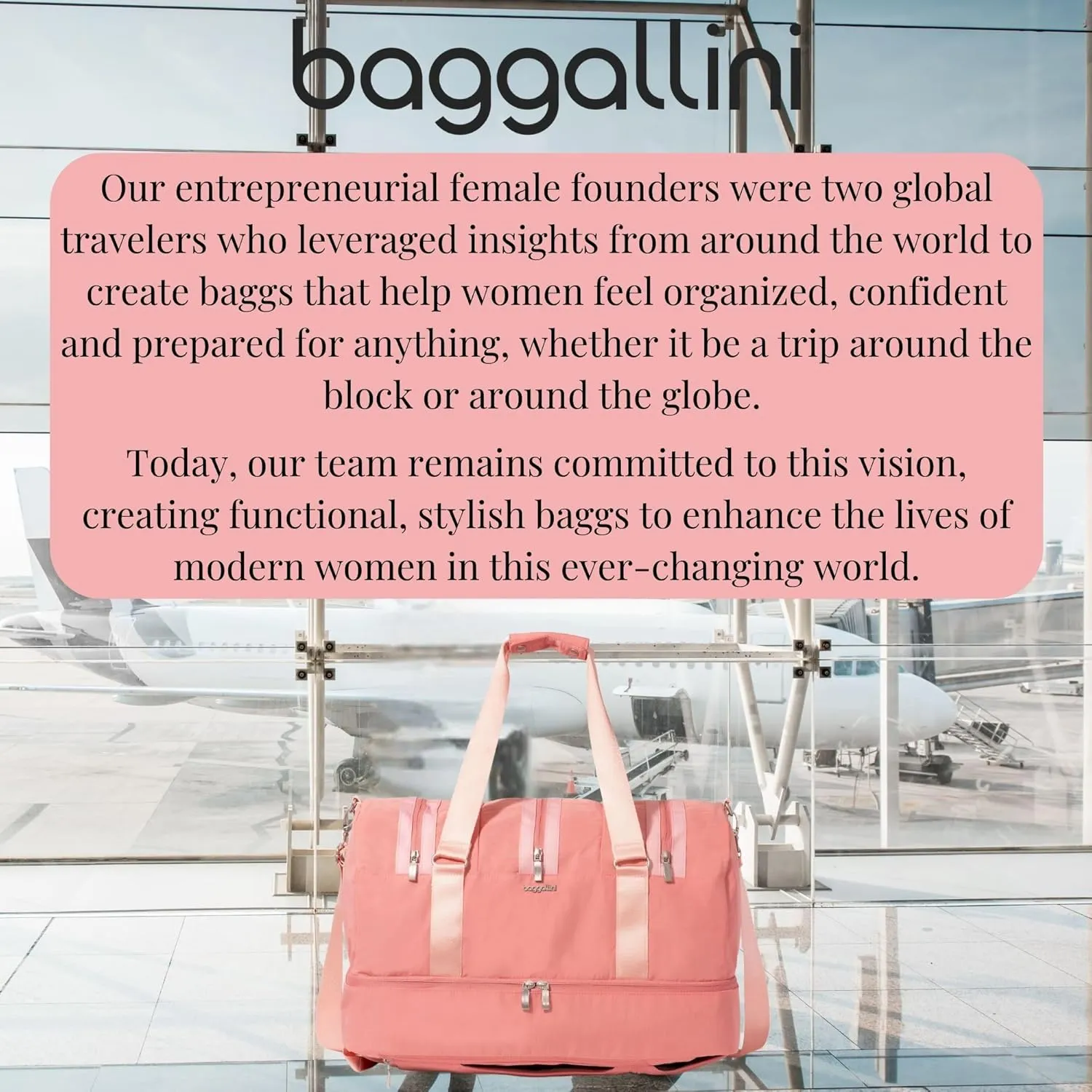 Baggallini Multizip Convertible Duffel