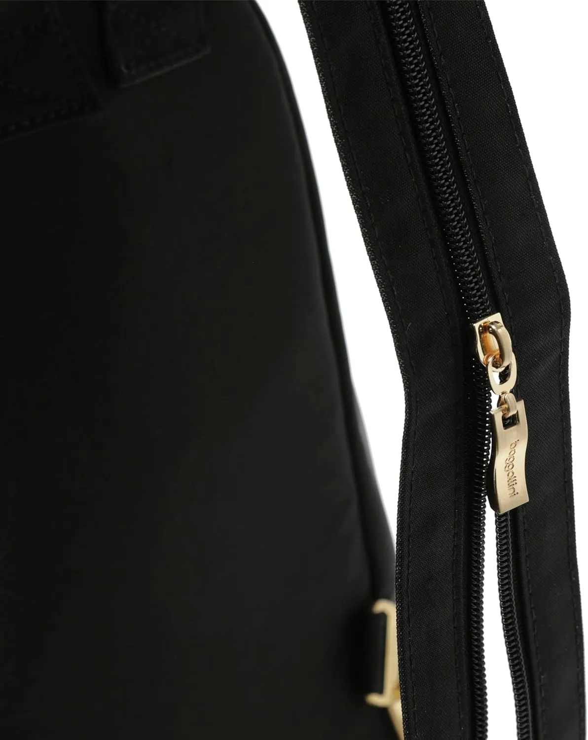 Baggallini Naples Convertible Small Daypack Sling Crossbody, Black/Gold Hardware