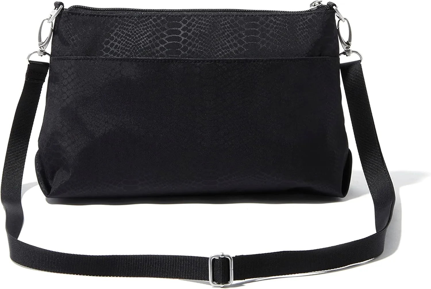 Baggallini Original Everyday 11x 7.5 Crossbody Bags for Women RFID Protected Washable Lightweight Nylon Zippered Travel Purse