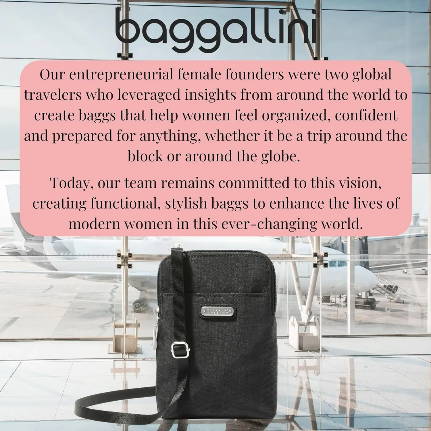 Baggallini Take Two Bryant RFID Crossbody Bag