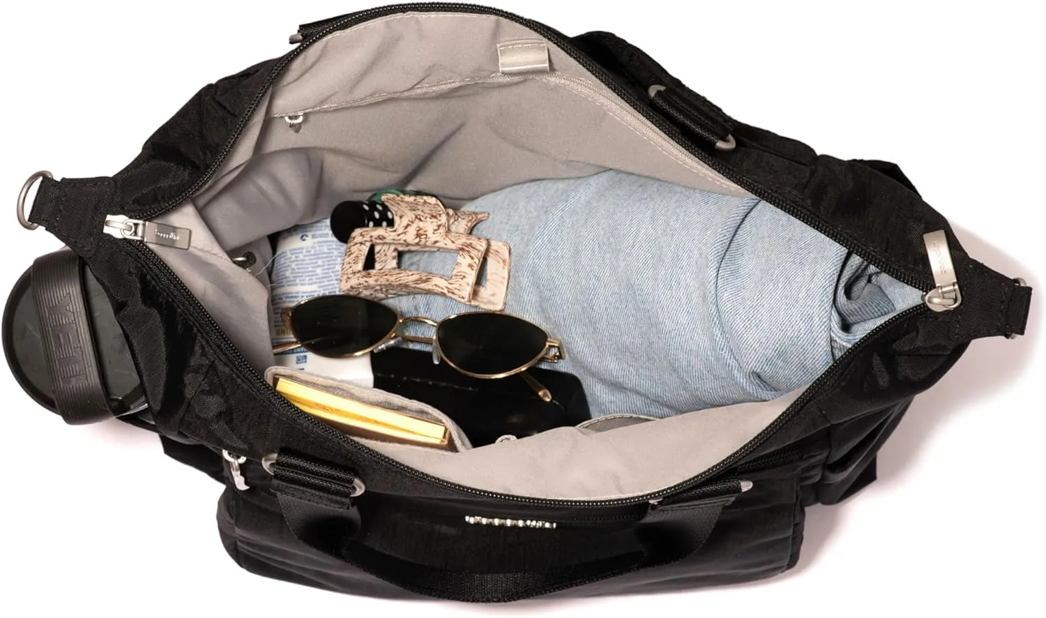 Baggallini Trifecta Convertible Backpack Crossbody Tote Bag-11x12 Lightweight Travel Bag W/RFID Phone Wristlet