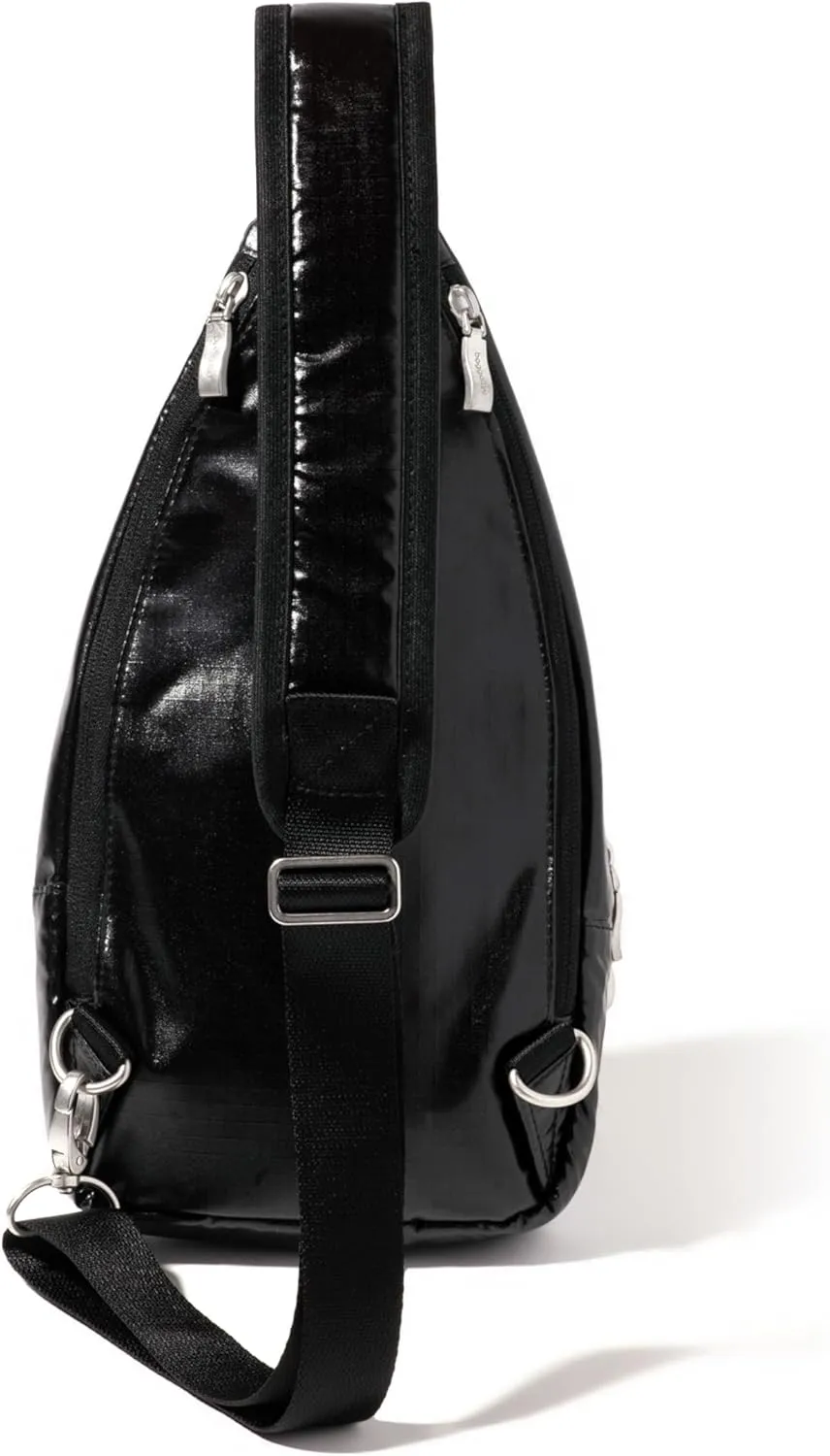 Baggallini Women's Central Park Sling 12"x7" Crossbody Bag W/Convertible Adjustable Shoulder Strap
