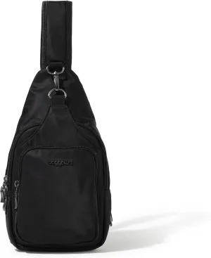 Baggallini Women's Central Park Sling 12"x7" Crossbody Bag W/Convertible Adjustable Shoulder Strap