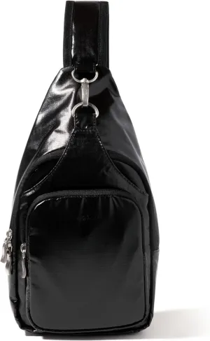 Baggallini Women's Central Park Sling 12"x7" Crossbody Bag W/Convertible Adjustable Shoulder Strap