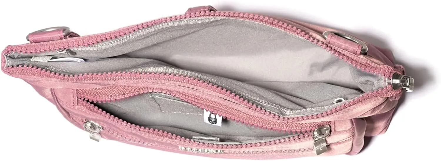 Baggallini Women's Pocket Belt Bag Waist Pack and Crossbody
