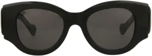 Balenciaga Black Oval Sunglasses – Luxury Designer Eyewear for Women – Exclusive Fashion Accessory with UV Protection – Elegant Oval Frame and Tinted Lenses
