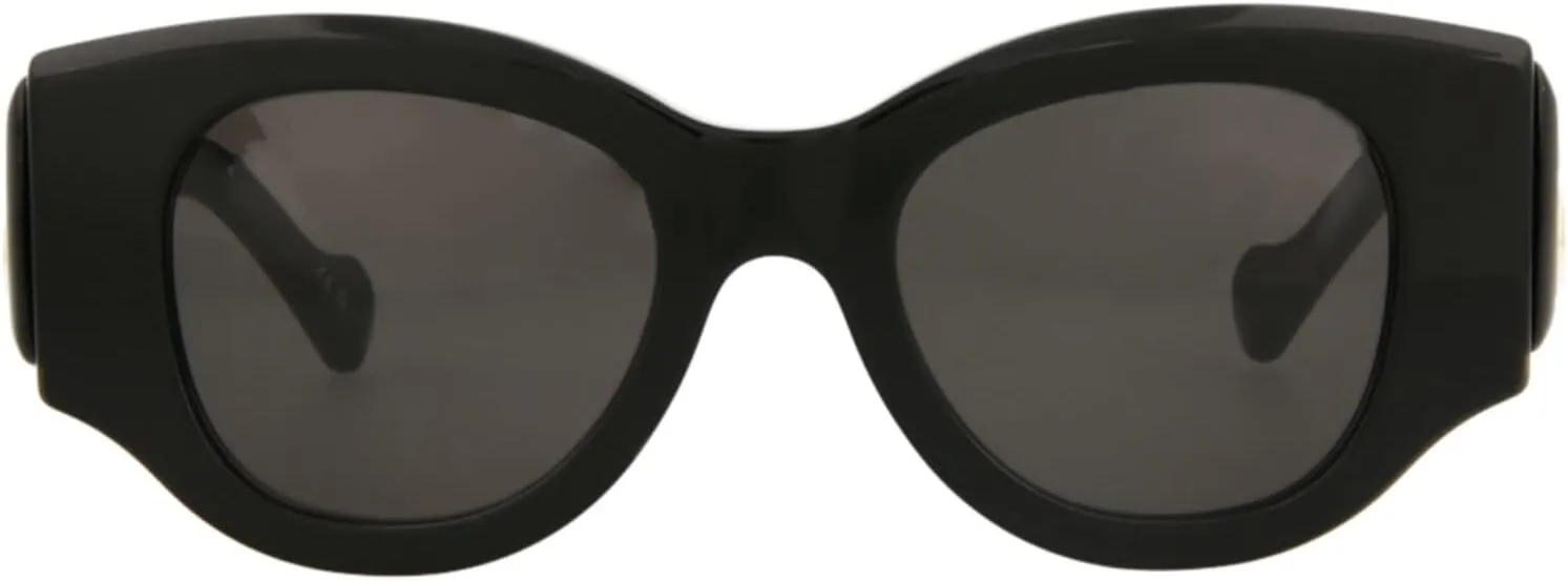 Balenciaga Black Oval Sunglasses – Luxury Designer Eyewear for Women – Exclusive Fashion Accessory with UV Protection – Elegant Oval Frame and Tinted Lenses
