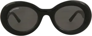Balenciaga Sunglasses Luxury Eyewear with Round/Oval Acetate Frame Italian Designer Fashion for Everyday Luxury