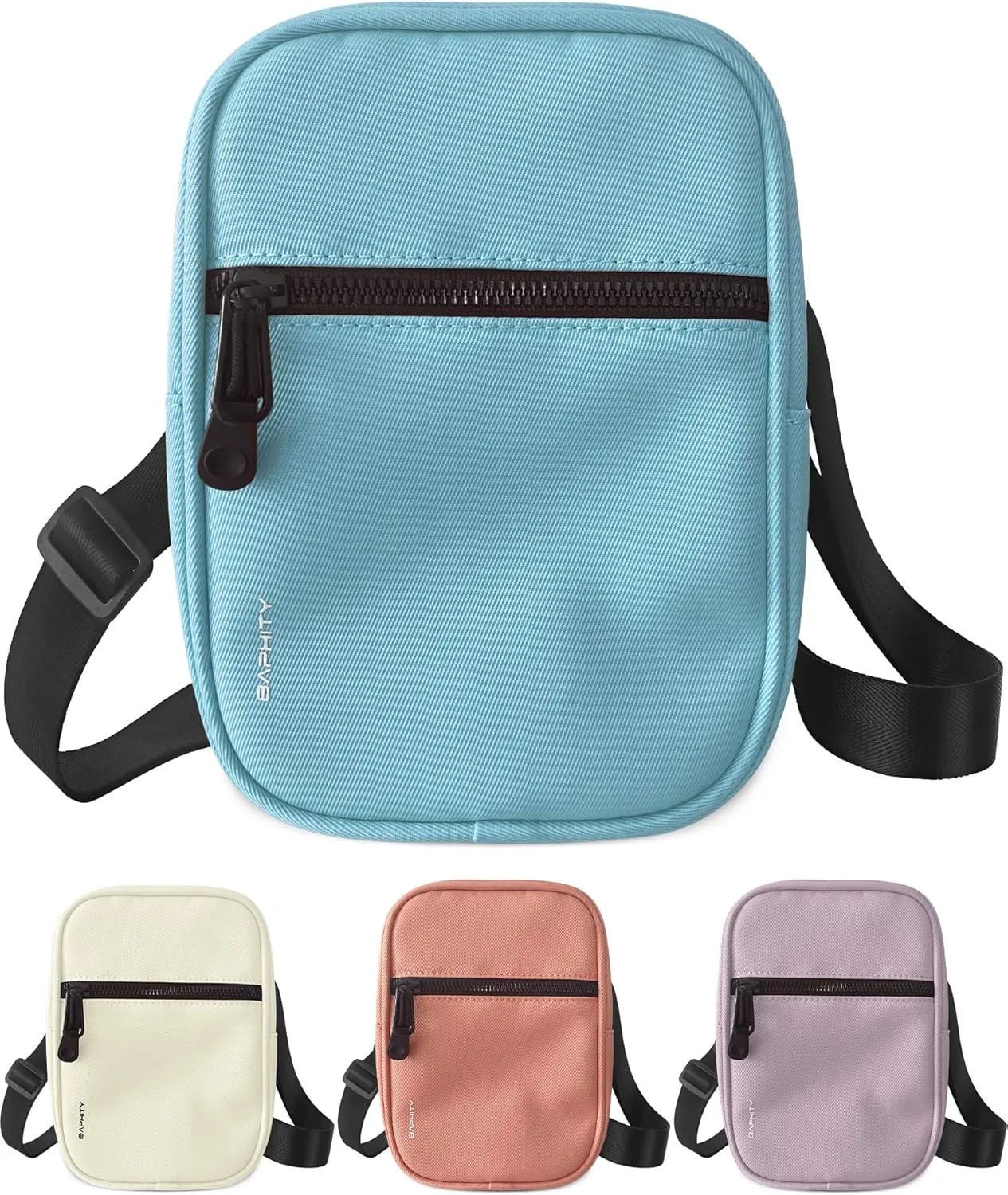BAPHITY Crossbody Bag Sling Purses for Women Trendy, Convertible Multi Position Fanny Back Pack Sling Bag for Women Cross Body