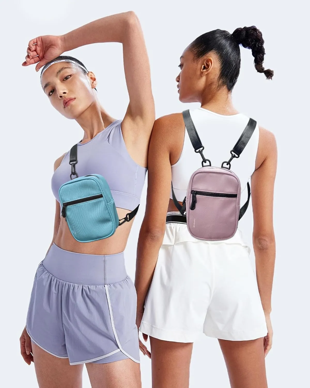 BAPHITY Crossbody Bag Sling Purses for Women Trendy, Convertible Multi Position Fanny Back Pack Sling Bag for Women Cross Body