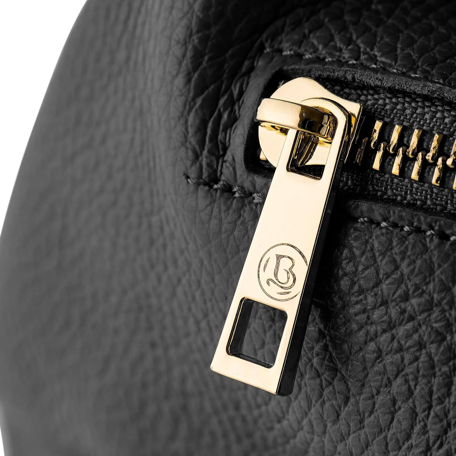 Baroncelli Italian Leather Purse for Women Genuine Soft Leather Medium Size Shoulder Crossbody Bag Made in Italy