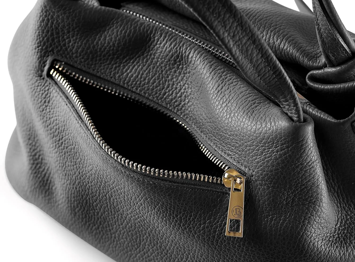 Baroncelli Italian Leather Purse for Women Genuine Soft Leather Medium Size Shoulder Crossbody Bag Made in Italy