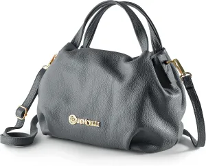 Baroncelli Italian Leather Purse for Women Genuine Soft Leather Medium Size Shoulder Crossbody Bag Made in Italy