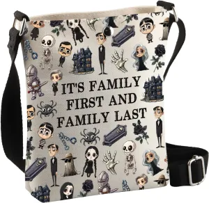 BDPWSS Family Merchandise Musical Gift It's Family First And Family Last The AD Family Fans Crossbody Bag