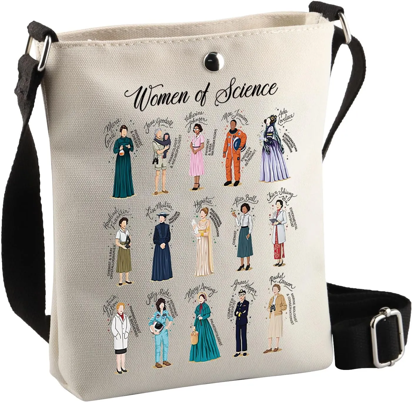 BDPWSS Women Of Science Gift Science Themed Gift Women Empowerment Gift Feminism Gift Scientist Gift Science Teacher Bag