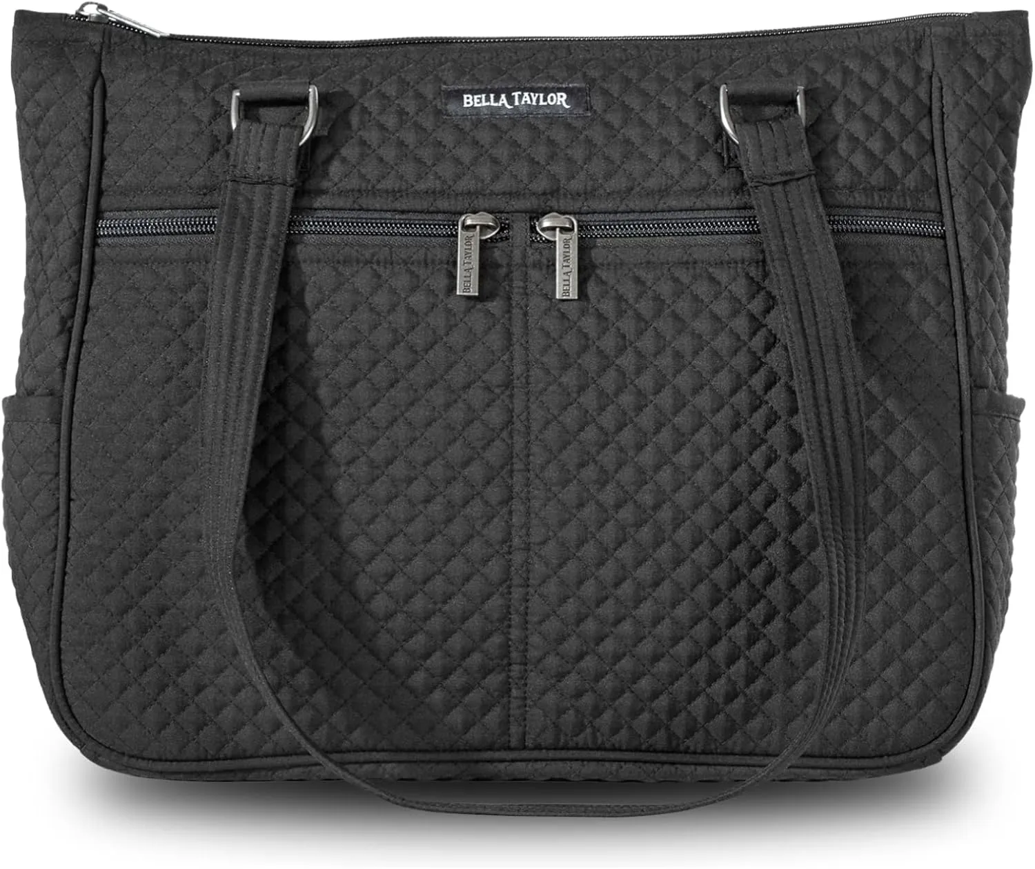 Bella Taylor Everyday Tote | Lightweight Quilted Fabric Handbags for Women