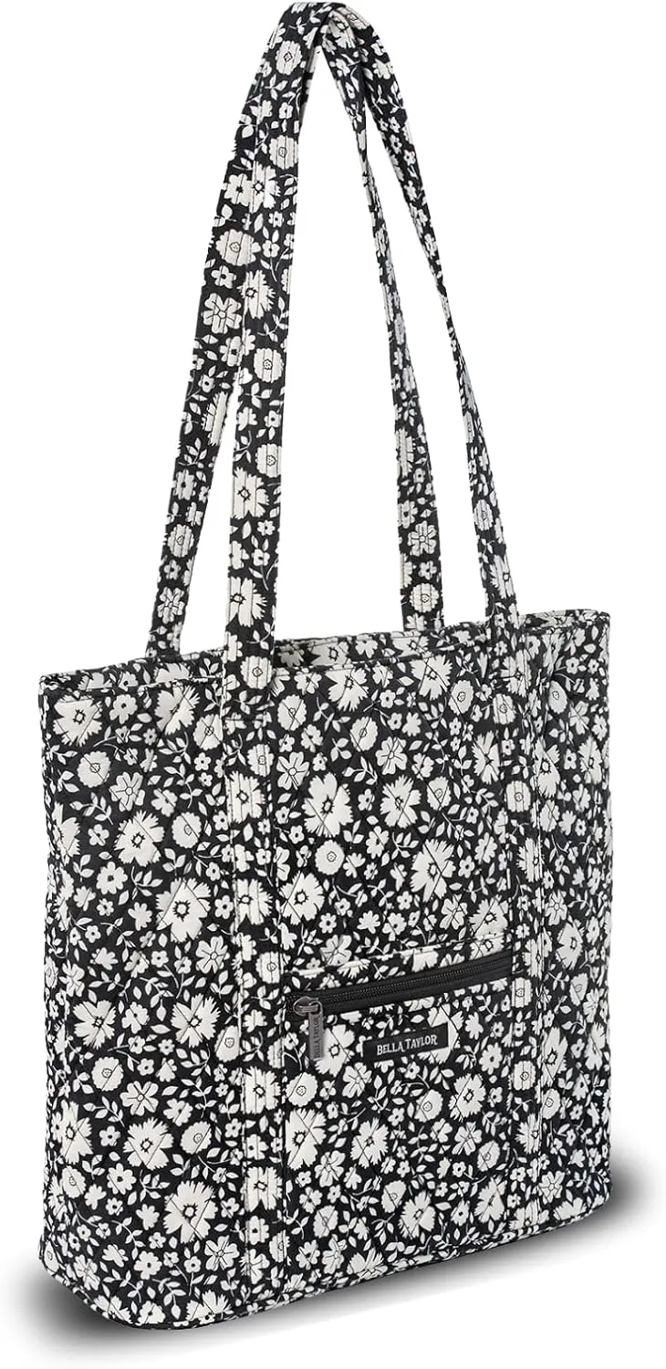Bella Taylor Large Tote | Lightweight Quilted Fabric Tote Bags for Women