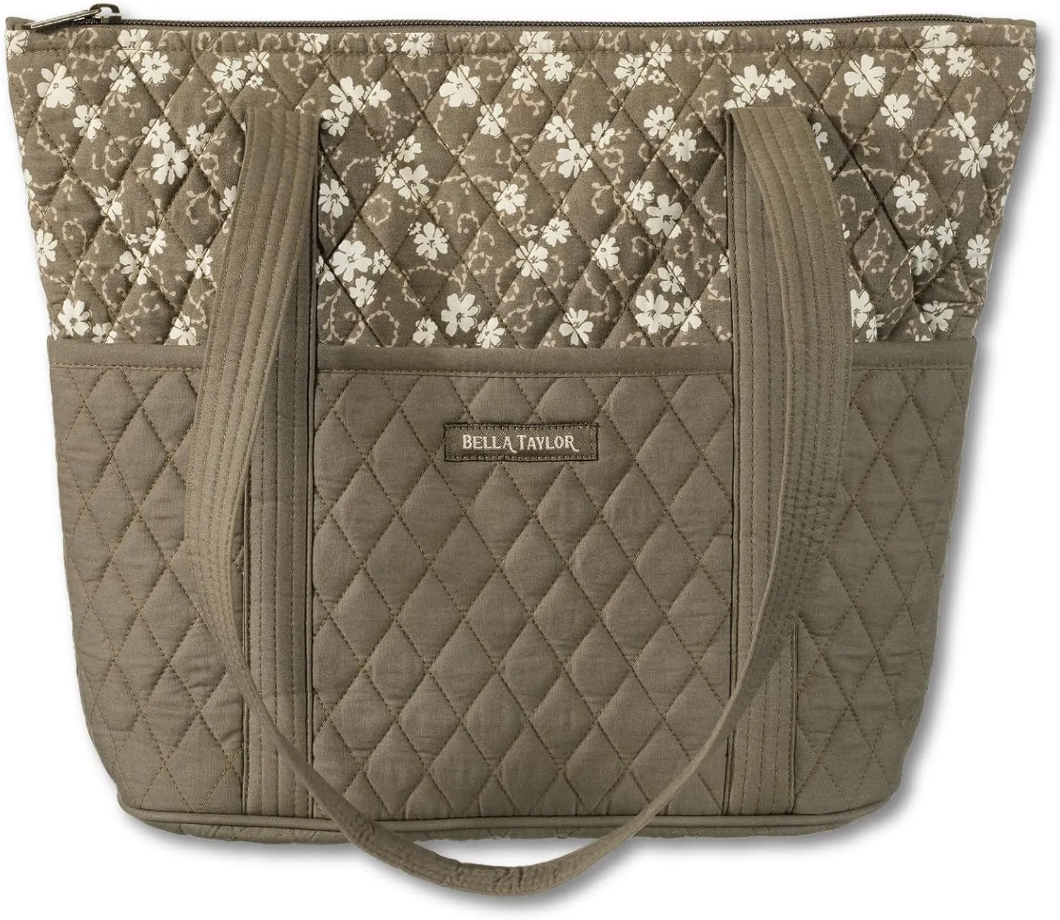 Bella Taylor Stride Tote | Lightweight Quilted Fabric Handbags for Women