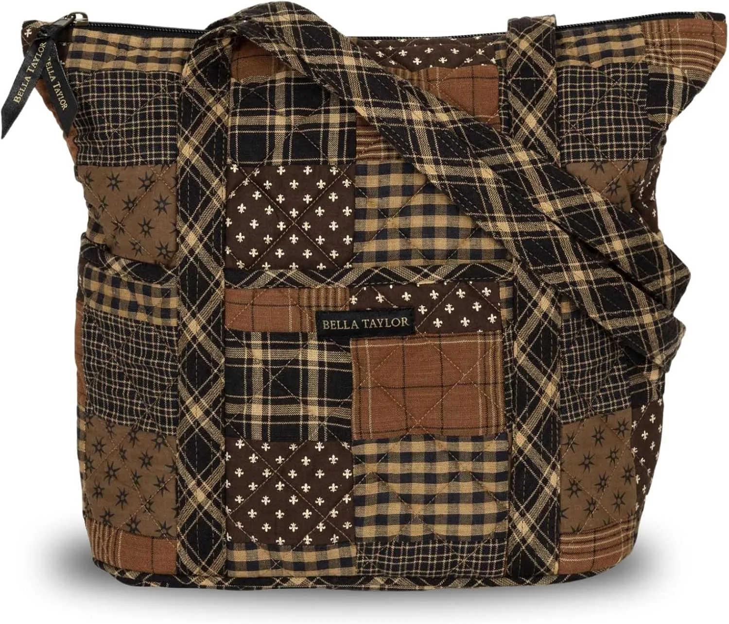Bella Taylor Stride Tote | Lightweight Quilted Fabric Handbags for Women