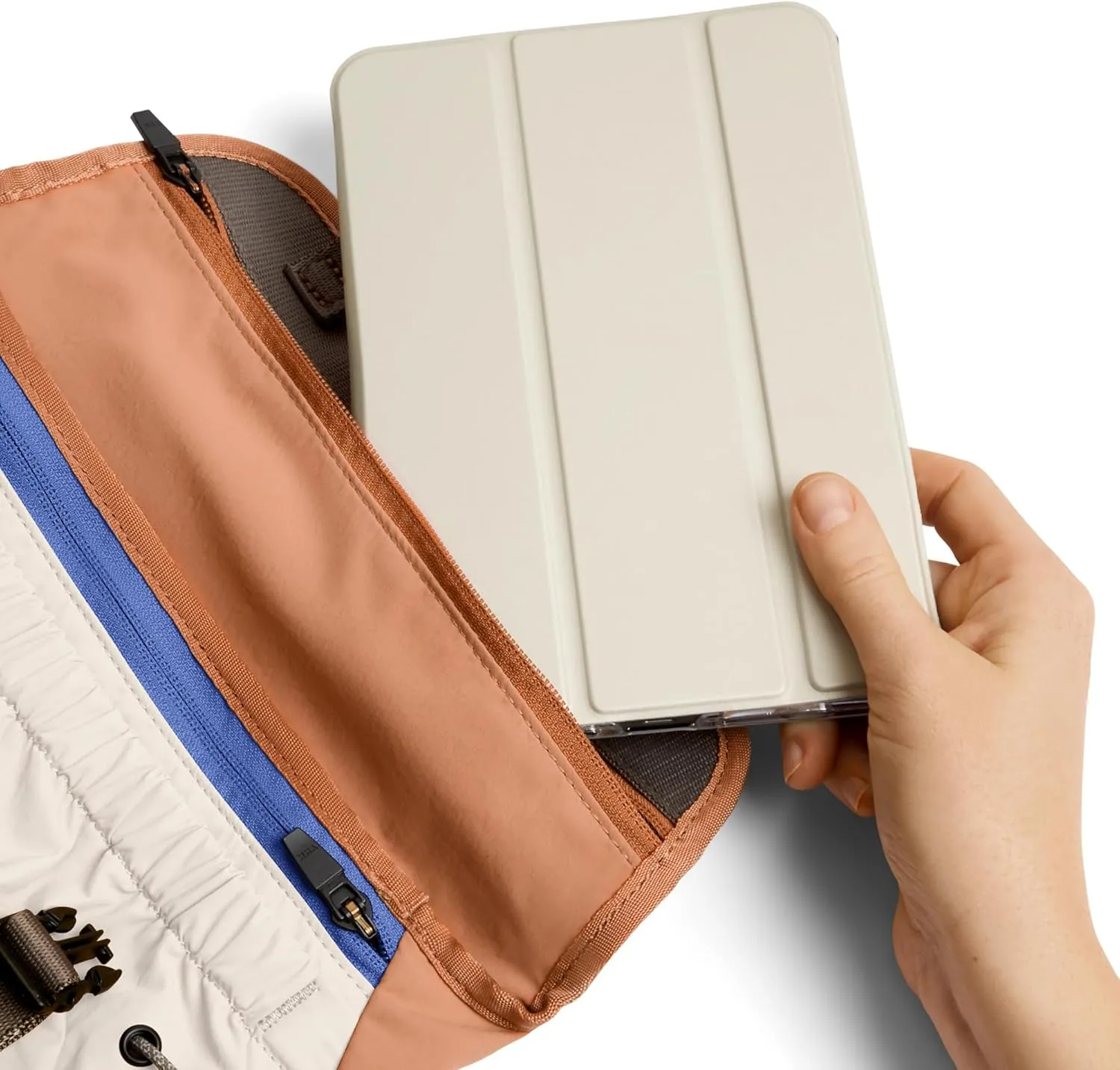 Bellroy Cinch Mini Messenger (6L lightweight, compact shoulder bag, water-resistant fabric, effortless organization) - Laguna