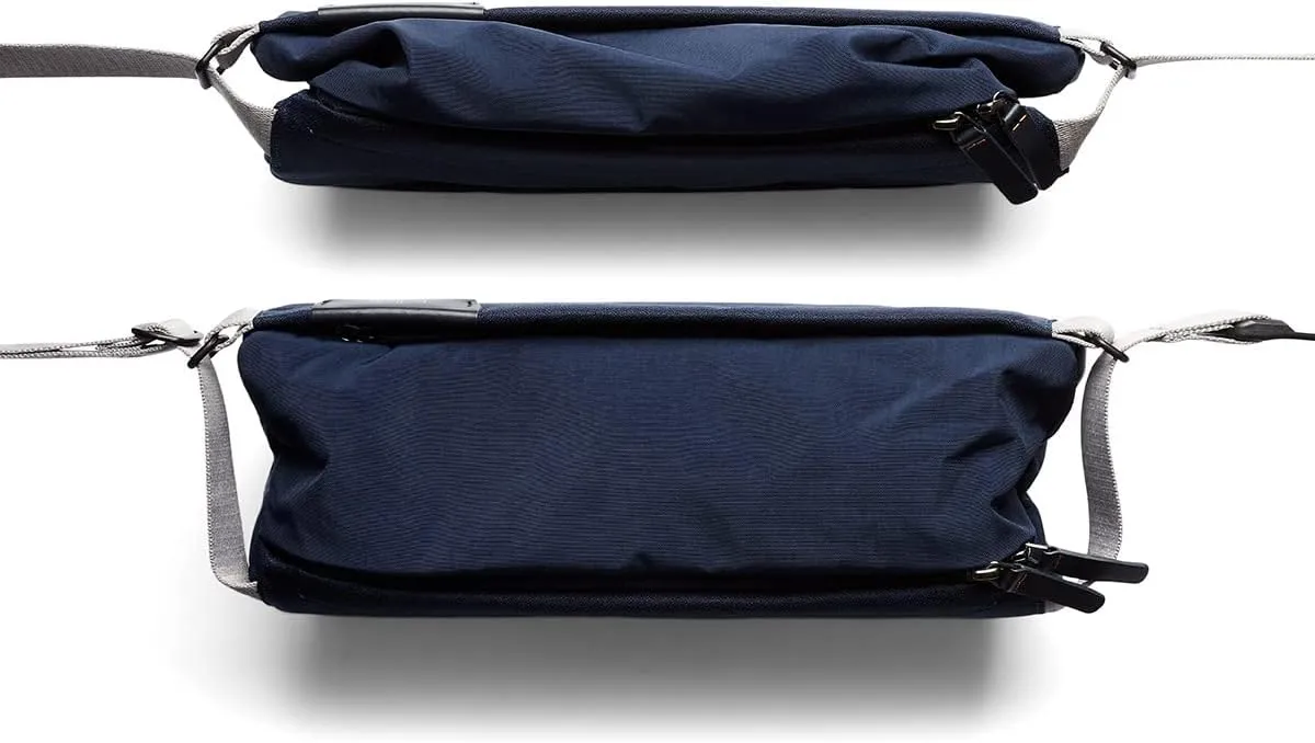 Bellroy Sling Bag, Unisex Compact Crossbody Bag, Water-Resistant Materials - Navy